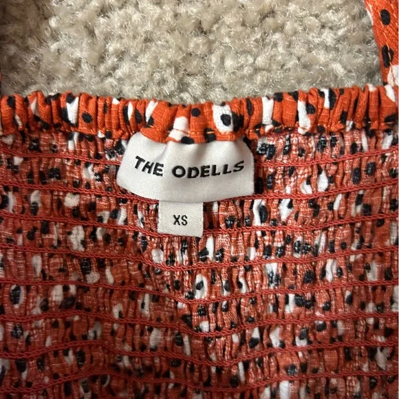 ANTHROPOLOGIE Brand: The Odell’s Ariel Puff Sleeve Mini Dress - Picture 6 of 6